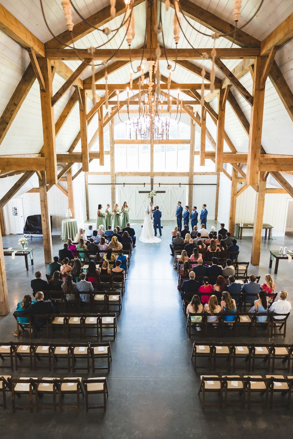 Wedding venue ceremony setting