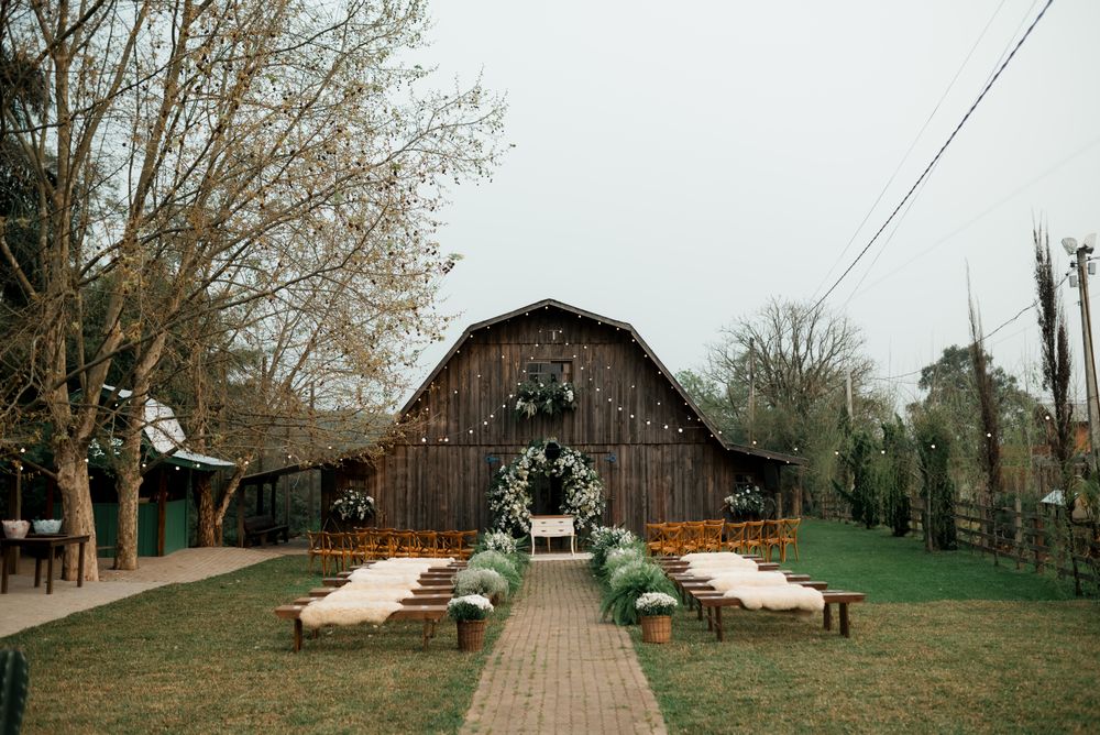 Wedding venue dining area